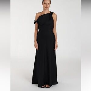 NWT Dissh Asymmetrical Linen Midi Dress